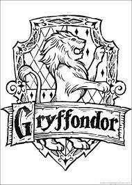 Paper jam use product model name: Epingle Par Coloring Book Zone Sur Coloring Pages Coloriage Harry Potter Harry Potter Gryffondor Blason Harry Potter