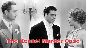 The Kennel Murder Case (1933) Philo Vance Whodunnit with William Powell and  Mary Astor