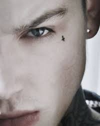 Face Tattoo Male Cross Face Tattoos Small Face Tattoos Face Tattoo