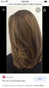 Pin By Valentina On Short Hair Styles Shoulder Length Straight Hair Straight Hairstyles Hair Images