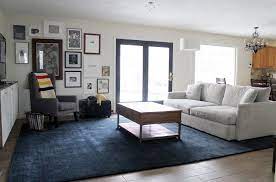 Big New And Blue In The Living Room Blue Rugs Living Room Large Living Room Rugs Living Room Color