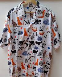 Tipsy elves has a wide variety of hawaiian shirts to get ready to be the hit of every pool party and beach barbecue from here to hawaii with wild prints that say, i like to party and crisp collars that say, i. Limited Edition Hawaiian Shirt By Gabby Malpas One Size Men S Catisfaction Gabby Malpas