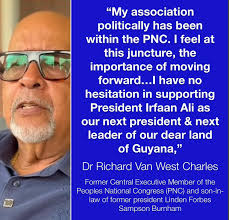 IS VAN WEST CHARLES, BURNHAM SON IN LAW, THE BEST LEADER FOR THE PNC PARTY?  HE FIGHTING FOR IT. CAN THIS LEAD TO ANOTHER DICTATORSHIP IN GUYANA?
