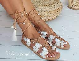 Gladiator Strappy Sandals Bridal Shoes Wedding Sandals Etsy Wedding Sandals Bridal Sandals Bridal Shoes