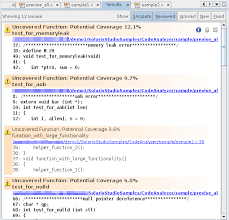 The term code coverage is used to describe how much of the source code of a program is executed while testing. Collecting And Displaying Code Coverage Data Oracle Solaris Studio 12 4 Code Analyzer Tutorial