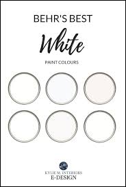 Maybe you would like to learn more about one of these? The Best Behr White And Soft Off White Paint Colours Kylie M Interiors