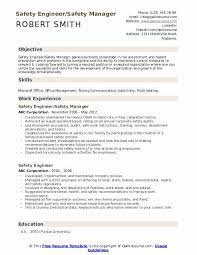 Safety Engineer Resume Samples Qwikresume