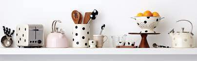 Your kitchen accessories deserve the same amount of design attention as the rest of your décor. Kate Spade 880193 Deco Kettle 3 8 Lb Beige Dot