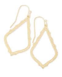 Sophia Drop Earrings In Gold Jewelry Kendra Scott