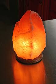 Vintage Indie Organic Whole Living Solay Wellness Salt Crystal Lamps