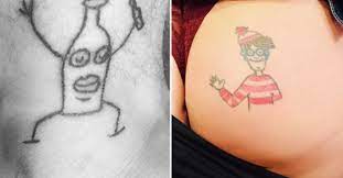 Specialists in cover ups, colour work, cartoon/nerdy. 28 Drunk Tattoos That Ll Make You Smile Cringe And Probably Never Drink Again