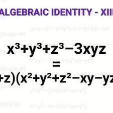 Algebra Identities Algebra Math Identity