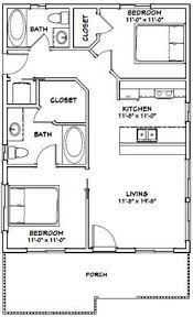 Image Result For 1 Bedroom 700 Sq Ft House Plans Tiny House Floor Plans Small House Plans Tiny House Plans
