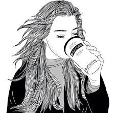 Schwarz Weiss Madchenzeichnungen Zeichnungen Fur Madchen Zeichnungen Von Madchen