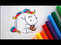 Pummel Einhorn Zeichnen Mit Keks How To Draw A Unicorn With Cookie K Bilder Zum Ausdrucken Einhorn Zeichnen Einhorn Malen