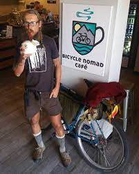 Bicycle Nomad On Instagram Ultraromance Enjoying A Cocospresso At The Bicycle Nomad Cafe Coffee Thai Coconut Water Bicycle Bicycle Cafe Bicycle Travel