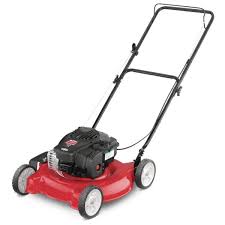 Shop for lawn mowers on clearance online at target. Yard Machines 20 In 125 Cc Ohv Briggs And Stratton Gas Walk Behind Push Mower 11a 02bt729 The Home Depot