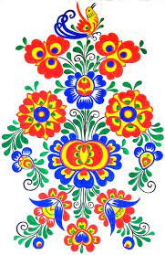Náušnice navržené jako doplněk k folklórním malovaným teniskám. Vzdelavaci Centrum Acz Kurzy Folk Art Flowers Folk Embroidery Folk Art Patterns