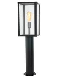 chique zwarte staande lamp buitenlamp lampen lantaarn