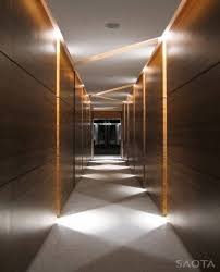 Led Lighting Design For A Carridor انارة اضاءه اضاءة قنديل Corridor Design Lobby Design Hallway Designs