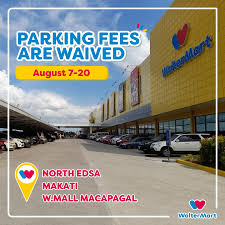 FREE parking in ALL WalterMart...