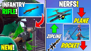 Fortnite's valentine's day patch has arrived with new changes and challenges. New Fortnite 7 40 Update Changes Infantry Rifle Nerfs Planes Season 8 Storyline Youtube