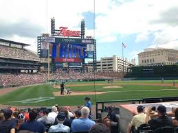 Comerica Park Section 125 Row 13 Seat 1 Detroit Tigers Vs