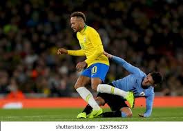 Uruguay's torreira ready for 'scary' arsenal move. Lucas Torreira Uruguay Late Tackles Neymar Stock Photo Edit Now 1257565273