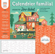 Amazon Fr Calendrier Familial Objectif Zero Dechet 2020 2021 Marabout Livres