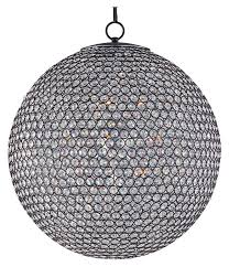 Maxim 39887bcbz Glimmer Medium 24 Inch Diameter Bronze Finish Ball Crystal Drop Lighting Max 39887bcbz