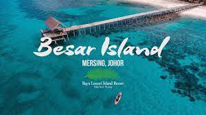 Tourism.johor.my bagi pulau babi di johor kredit untuk website kisah lagenda pulau babi besar johor : Besar Island Johor Bayu Lestari Island Resort Youtube