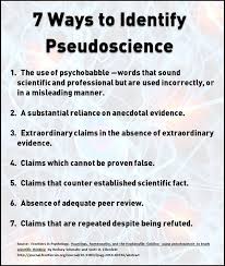 7 Ways To Identify Pseudoscience Critical Thinking Logical Thinking Skeptic