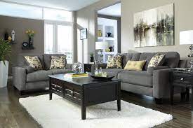 Mallbern Charcoal Sofa Collection Charcoal Sofa Living Room Grey Couch Living Room Couches Living Room