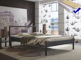 Einzelbett lattenrost für orthopädische matratze, struktur eisen und buchenholz. Metallbett Komplett Bett Bente Lattenrost Matratze Varianten Kaufen Bei Vbbv Gmbh Co Kg