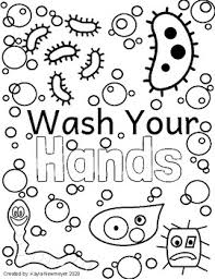 By lisa mcgreevy staff writer are you reading this article on your mobile phone? Wash Your Hands Coloring Page By Sweet As A Juicy Peach Teach Tpt