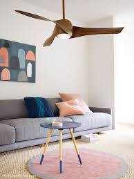 We Carry This Energy Efficient Led 52 Wave Fan From Minka Aire It Comes In A Distressed Koa Living Room Ceiling Fan Living Room Fans Contemporary Ceiling Fans