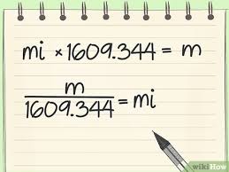 It is commonly used to measure the distance between places in the united states and united kingdom. How To Convert Miles To Meters 5 Steps With Pictures Wikihow