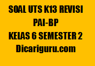 Kumpulan Soal Uts Pai Kelas 6 Semester 2 2020 2021 Dicariguru Com