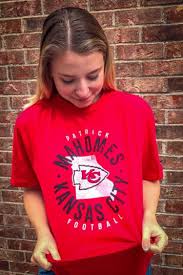 Patrick mahomes brought kansas city its first super bowl title in 50 years. Patrick Mahomes Kansas City Chiefs Red Mahomes State Short Sleeve Player T Shirt 16550978 Chiefs Shirts Kansas City Chiefs T Shirts S