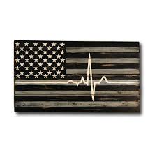 Black And White Striped Flag With Cross Paramedic Gift Paramedic Pallet Wood Flag Thin White Line Etsy Wood Flag Paramedic Gifts Emt Gift