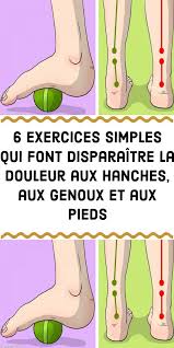 6 Exercices Simples Qui Font Disparaitre La Douleur Aux Hanches Aux Genoux Et Aux Pieds Easy Workouts Exercise Health