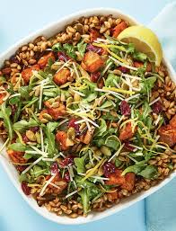 Roasted Veggie Farro Bowls Recipe Hellofresh Recipe Lunch Recipes Healthy Hello Fresh Recipes Meatless Meals Healthy