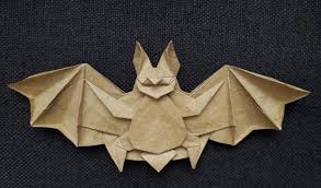 This origami bird could also be a raven, blackbird, or another type of bird. Halloween Bat By Shuki Kato I Think I Ve Discovered A New Favorite Model Origami