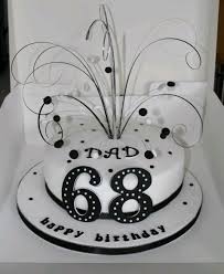 Birthday Cake Design Ideas 68th Birthday Cake Happy Birthday 68 Birthday Cake Designs Birthday Dad Birthday Cakes