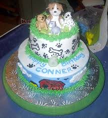 She'll make a delicious round cake and then decorate with favorite small toys, like animals or trucks. Wicked Animal Friends Cake For 6 Year Old Boy