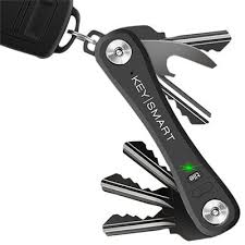 Keysmart Pro Compact Key Holder With Tile Smart Location Slate Keysmart Key Organiser Bluetooth Finder
