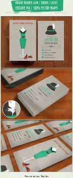 It has a very trendy and hip look to it surely would help a lot to creative fashion. Retro Fashion Business Card By Balazsrenata Graphicriver