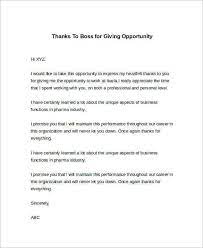 Free 30+ Sample Thank You Letter Templates To Boss In Pdf | Ms Word | Pages  | Google Docs