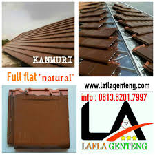 Full flat dari genteng kanmuri memberikan permukaan atap yang datar serta terlihat rapi. Facher Syakieb On Twitter Harga Genteng Full Flat Keramik Murah 2017