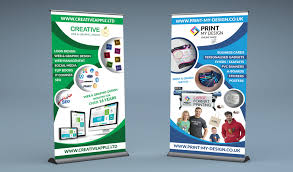 Custom banners are a great way to meet your clients' signage needs. Creative Apple Print My Design Roller Banners Web Graphic Design Agency Stockport